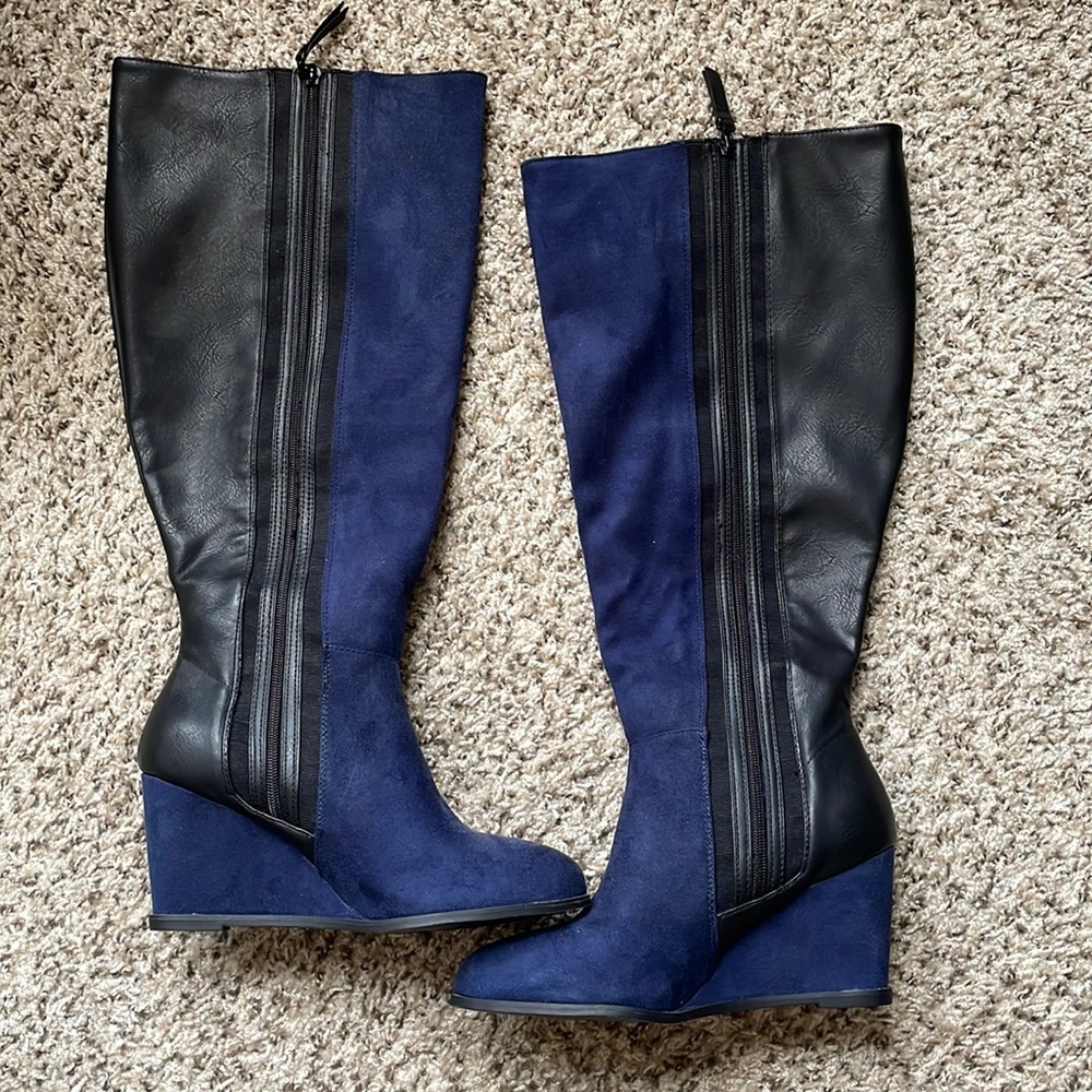 Torrid Wide-Width Wedge Knee Boots